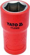 Головка торцевая диэлектрическая VDE 3/8'' 16мм Yato YT-21016