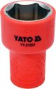 Головка торцева діелектрична VDE 3/8'' 21мм Yato YT-21021