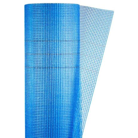 Стеклосетка штукатурная щелочестойкая синяя 145г/м2 5×5мм 1×50м SIGMA 8406641