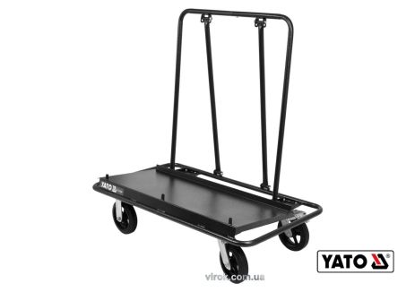 Візок для перевезення г/к плит навантаження - 940 кг 1240 х 640 х 1210 мм YaTo YT-37430