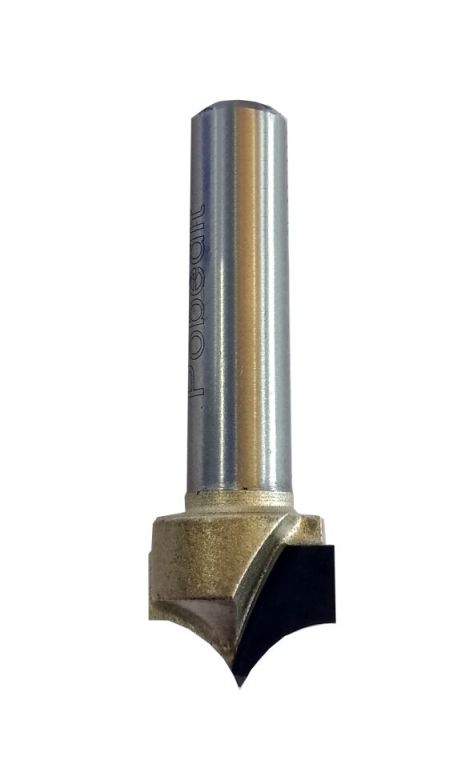 Фреза пазова галтельная радіусна D-16 мм, R-8 мм, d-8 мм Pobedit P-2053-0808