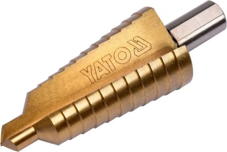 Свердло по металу конусне ступінчасте HSS 4241 10-30 мм 87/60 мм Yato YT-44746
