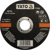 Отрезной круг по металлу 115х2,5 мм Yato YT-5921